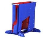 Capa protetora de plástico e suporte para Xbox 360 (azul)